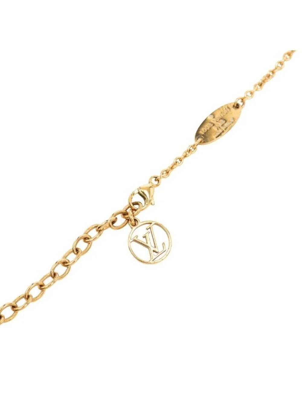 Louis Vuitton Essential Pendant Gold Plated